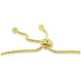 Revere 18ct gold plated sterling silver ID bracelet, UK version