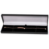Revere rose gold plated ID bracelet 19cm (British brand)