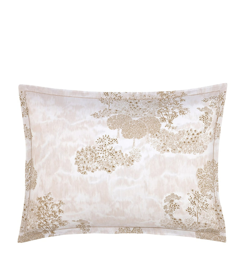 Yves Delorme Paysages Standard Oxford pillowcase 50cm x 75cm (British brand)
