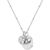 Argos Revere Sterling Silver Personalised Pendant with April Birthstone 18in Chain- Buy online at McGrocer