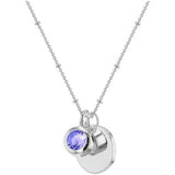Argos Revere Sterling Silver Personalised June Birthstone Pendant Necklace 46cm- Buy online at McGrocer