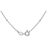 Revere sterling silver pendant with August birthstone and engravable disc (British brand)