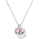 Argos Revere Sterling Silver Personalised October Birthstone Pendant Necklace- Buy online at McGrocer