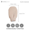 Hydréa London copper cotton exfoliating mitt, UK version