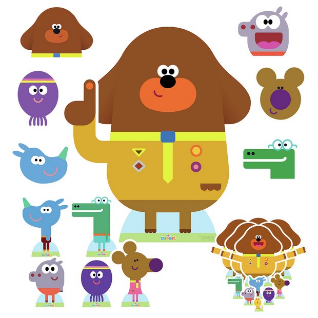 Hey Duggee party decoration pack featuring characters - British product