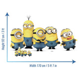 Star Minions party decoration table toppers 9-pack, UK version