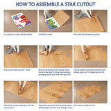 Star Minions party decoration table toppers 9-pack, UK version