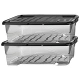 Strata Curve 30L plastic storage boxes, UK version