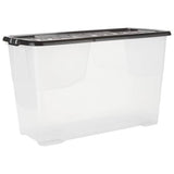 Argos Strata Curve Clear Plastic Storage Box with Lid 100L- Buy online at McGrocer