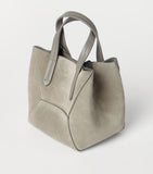 Brunello Cucinelli mini suede BC Duo tote bag (British brand)