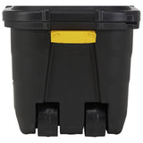 Strata 75L heavy duty storage trunk black (British brand)