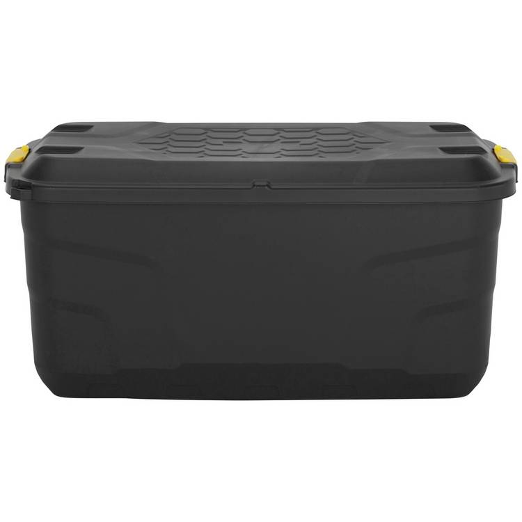 Strata heavy duty storage trunk on wheels 145L (British brand)