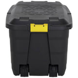 Strata heavy duty storage trunk on wheels 145L (British brand)