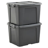 Argos Strata Smart 2x40L Recycled Plastic Storage Boxes with Lid- Buy online at McGrocer