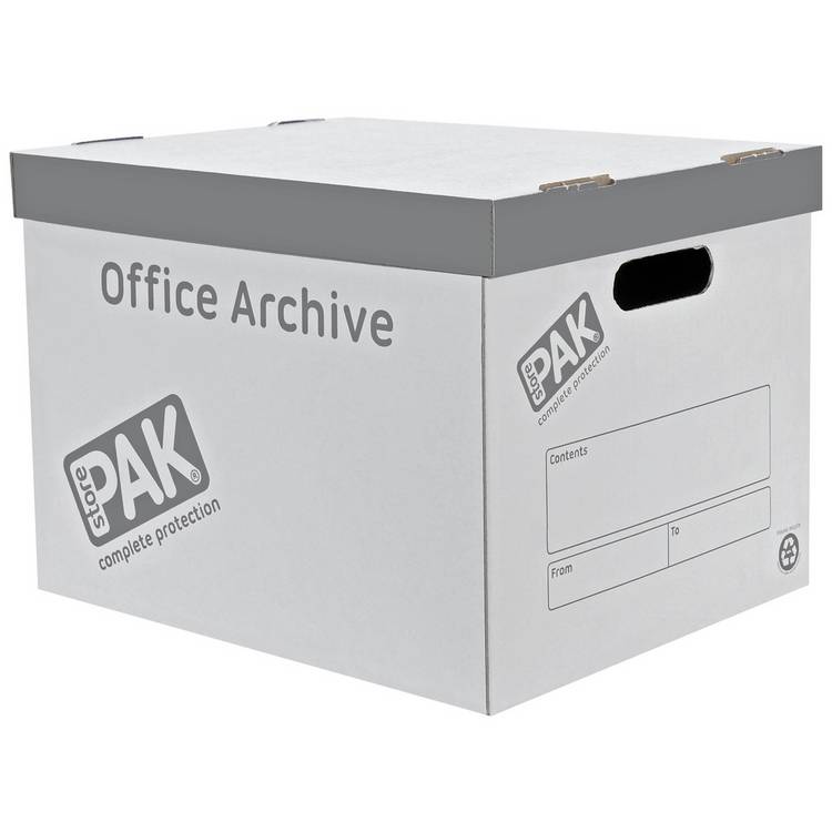 StorePAK archive box set of 5 multi-use storage (British brand)