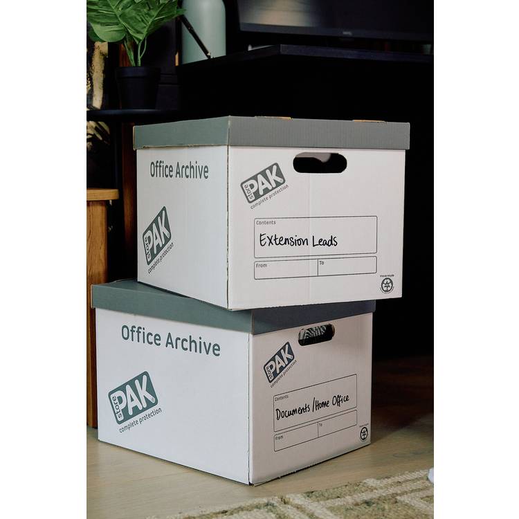 StorePAK archive box set of 5 multi-use storage (British brand)