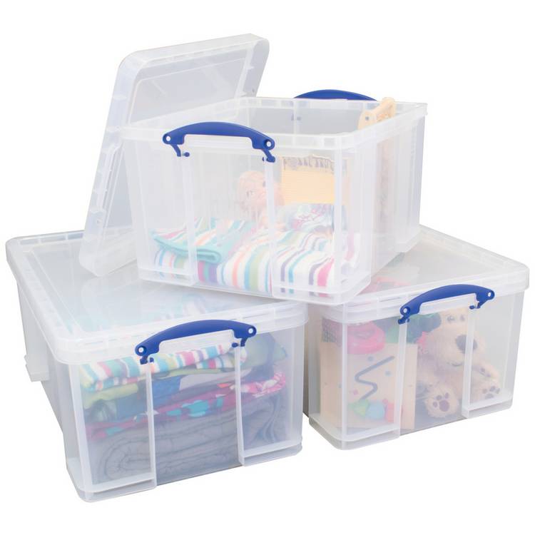 Really Useful storage box set 64L and 42L - British product