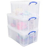Really Useful storage box set 64L and 42L - British product