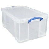 Argos Really Useful 64L Plastic Storage Box - Clear- Buy online at McGrocer