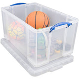 Argos Really Useful 84L Clear Storage Box- Buy online at McGrocer