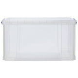 Really Useful clear storage box 84L (British brand)