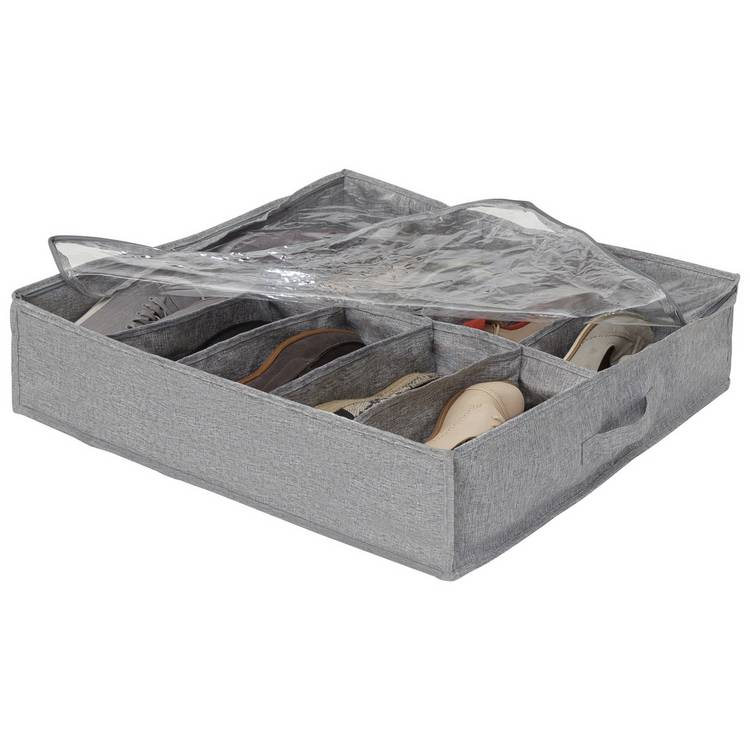 Argos Home shoe storage set of 2 grey (British brand)