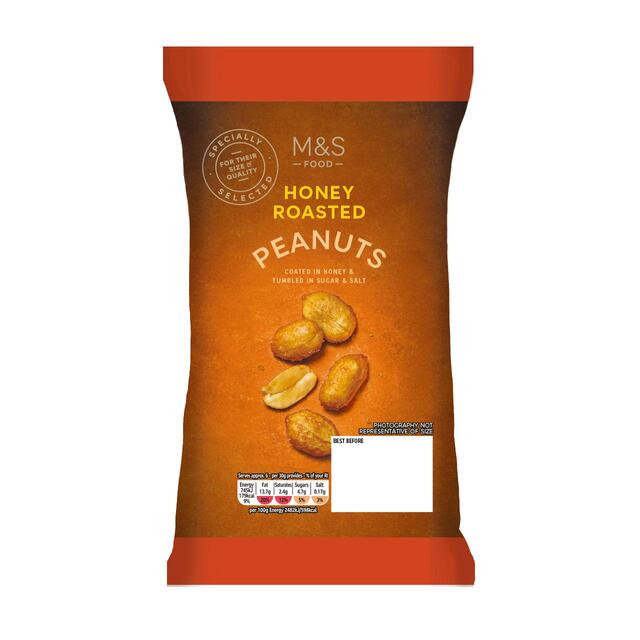 M&S Honey Roasted Peanuts 200g - McGrocer