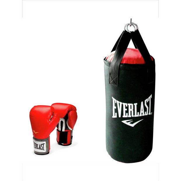 Everlast junior punch bag 2ft with gloves set (British brand)