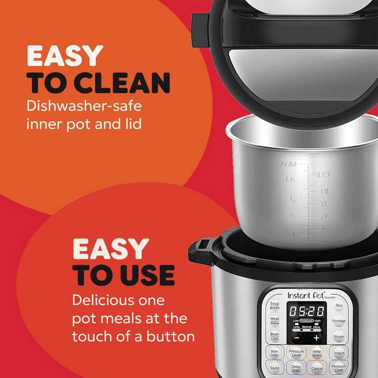 Instant Pot Multi Cooker Duo 3 Mini 3L, imported from the UK