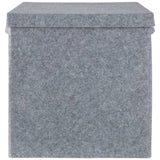 Habitat felt storage box 40cm with lid, imported from the UK