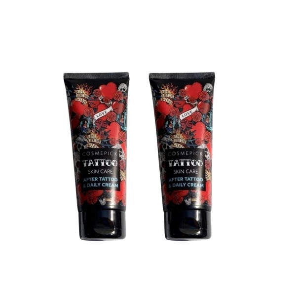 COSMEPICK after tattoo cream 2 x 80ml (British brand)