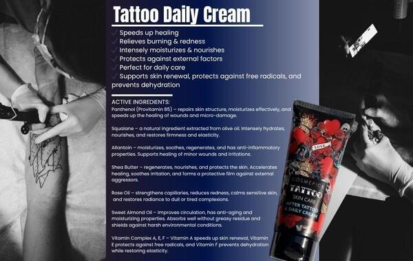 COSMEPICK after tattoo cream 2 x 80ml (British brand)