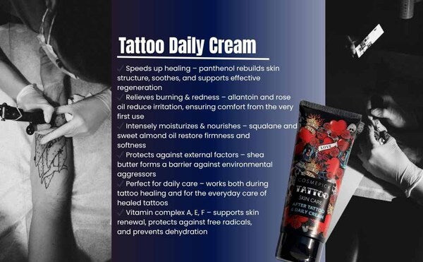 COSMEPICK after tattoo cream 2 x 80ml (British brand)
