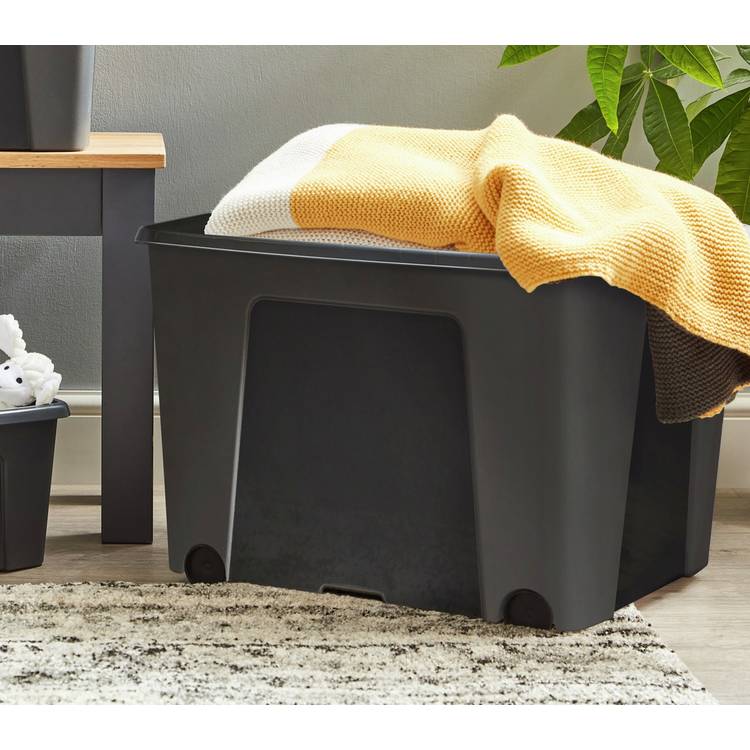 Strata wheeled recycled storage trunk 75L - British product