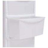 Argos Home 4 drawer plastic storage tower white (British brand)