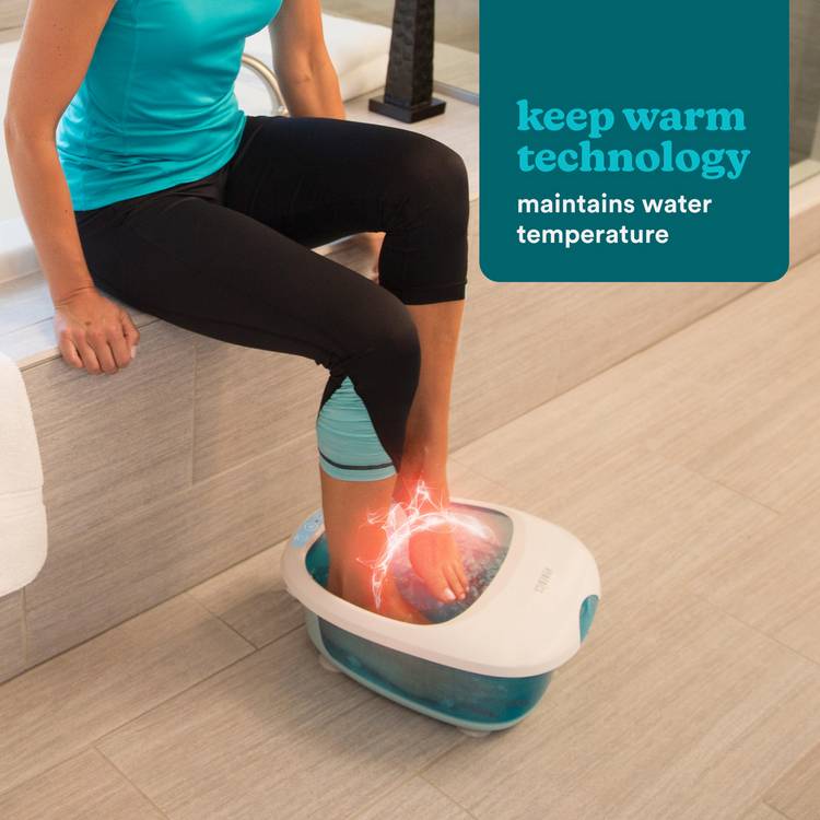 HoMedics Luxury footspa with heater - imported from the UK