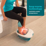HoMedics Luxury footspa with heater - imported from the UK