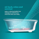 HoMedics Luxury footspa with heater - imported from the UK