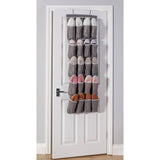 Argos Home overdoor shoe storage grey white 20 pockets, imported from the UK