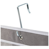 Argos Home overdoor shoe storage grey white 20 pockets, imported from the UK