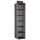 Argos Home hanging storage 6 shelf grey and white - British product