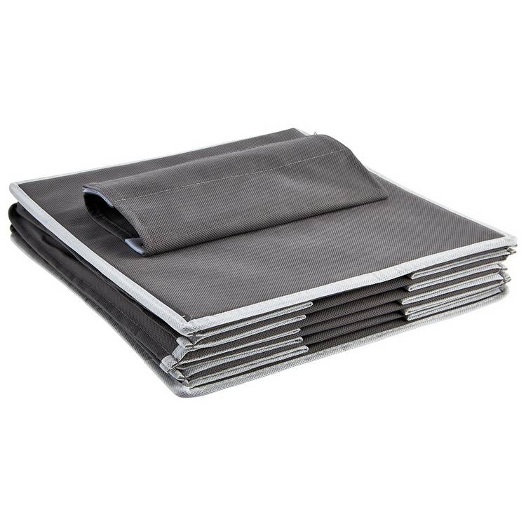 Argos Home hanging storage 6 shelf grey and white - British product