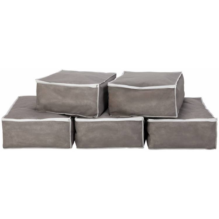 Argos Home pack of 5 blanket storage bags 84L - British product