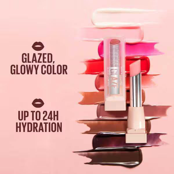 Maybelline Lifter Glaze Rose Bite Lip Balm imported from the UK