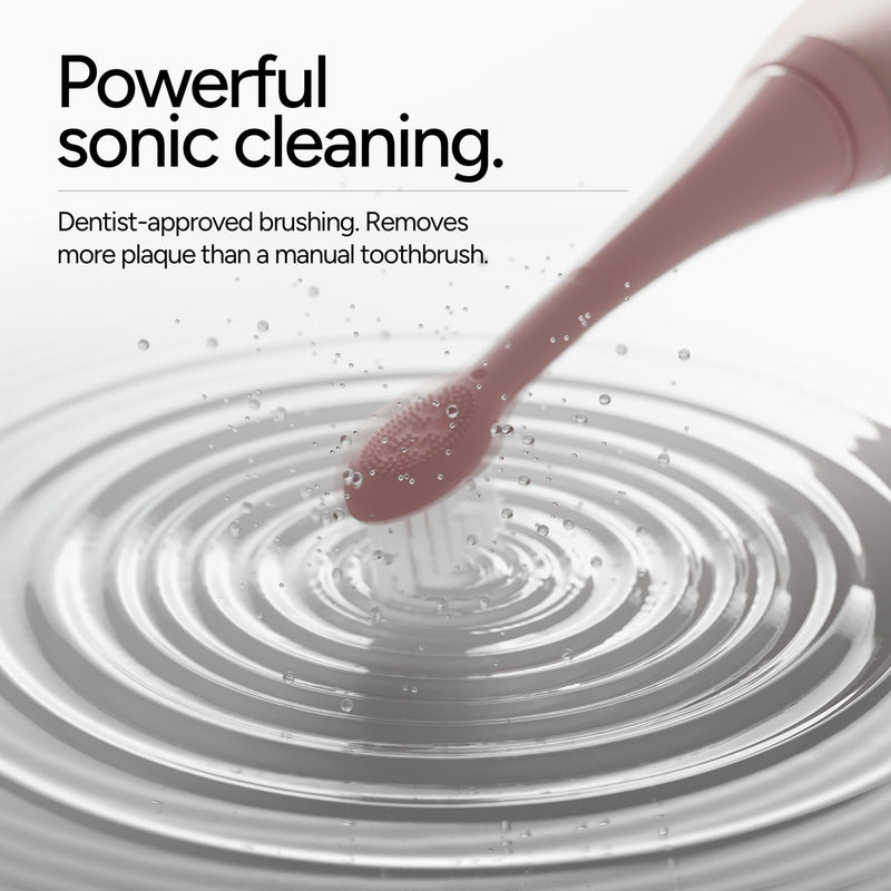Ordo Sonic+ pink electric toothbrush (British brand)