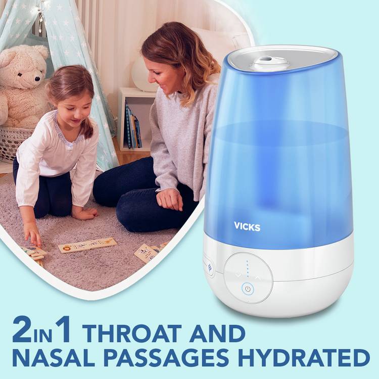 Vicks Cool Mist Ultrasonic Humidifier 4.5L - British product