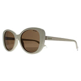 Polaroid women's sunglasses white polarized PLD 4154, UK version