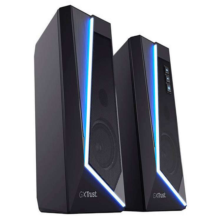 Trust Zoxa GXT609 PC speaker set in black (British brand)