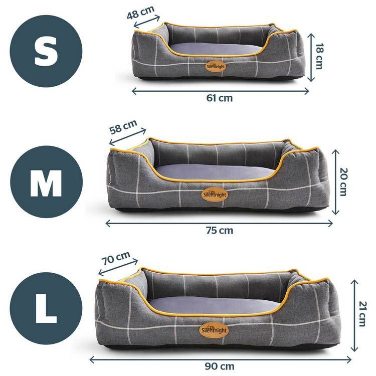Silentnight Impress memory foam pet bed medium (British brand)