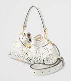 Jimmy Choo medium Cinch cut-out leather bucket bag, imported from the UK